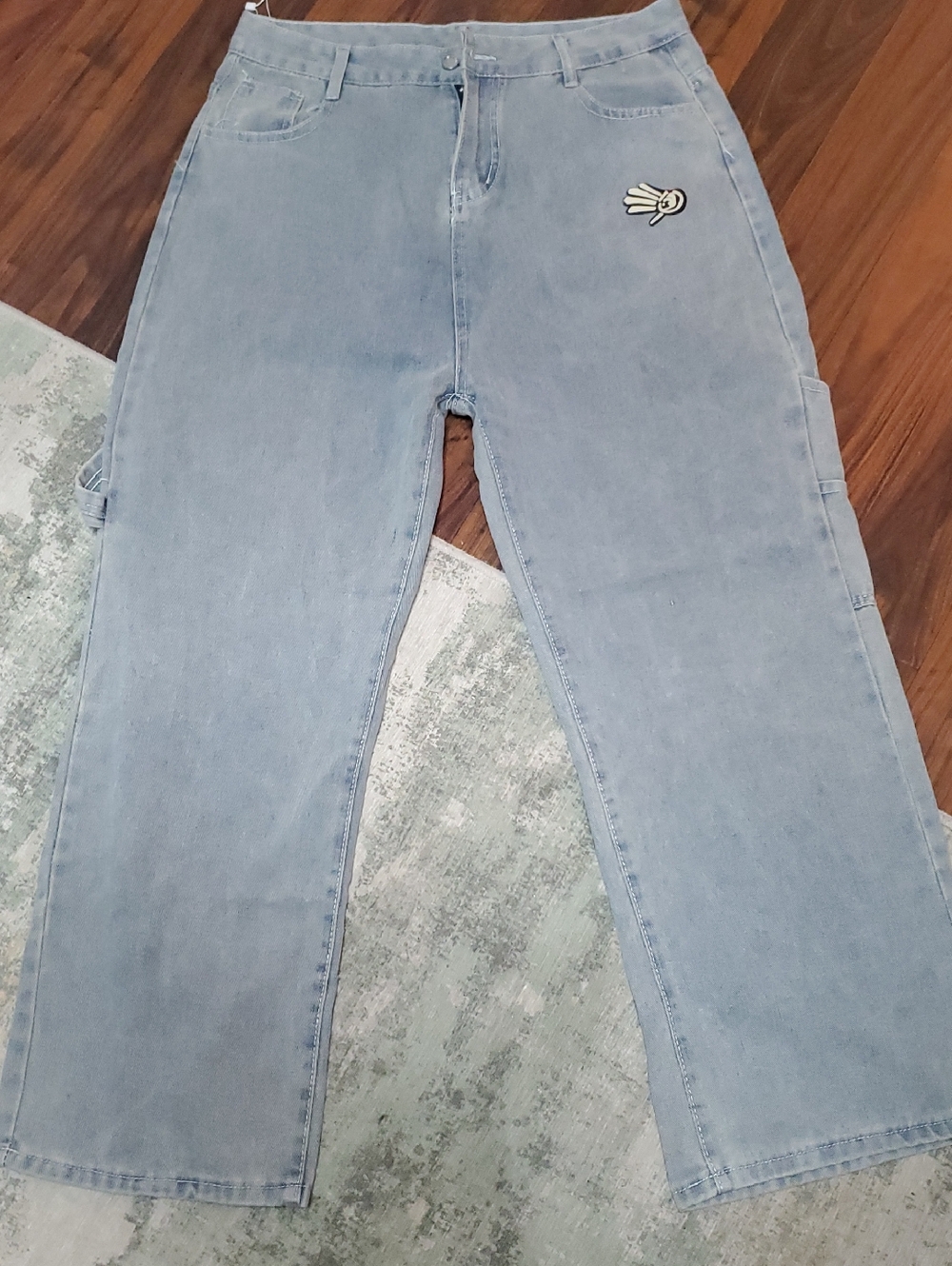 High-Rise Light Blue Women's Jeans